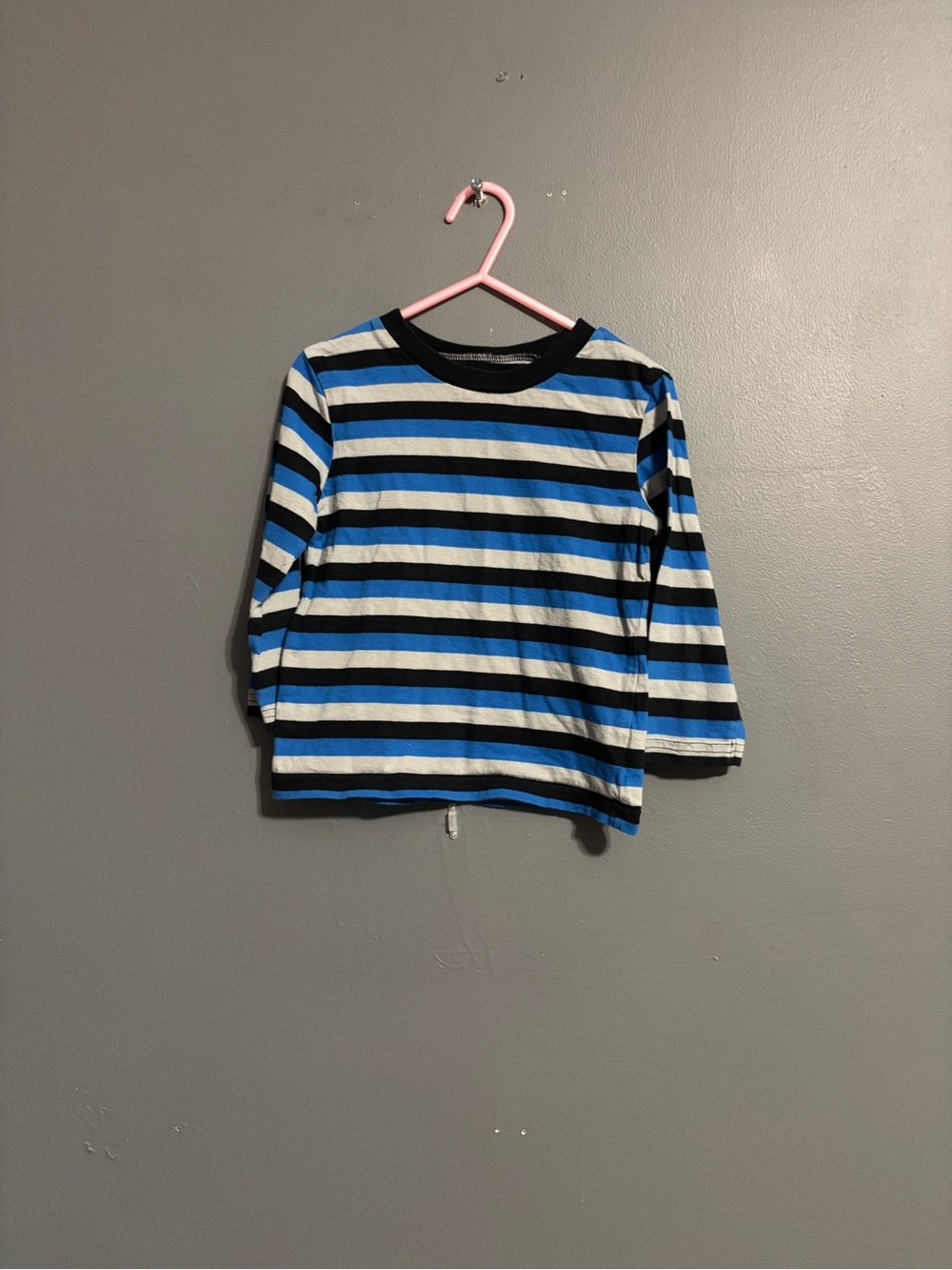 Circo Blue & black Striped fall classic Cotton Long Sleeve outdoorsy tee boys 3T